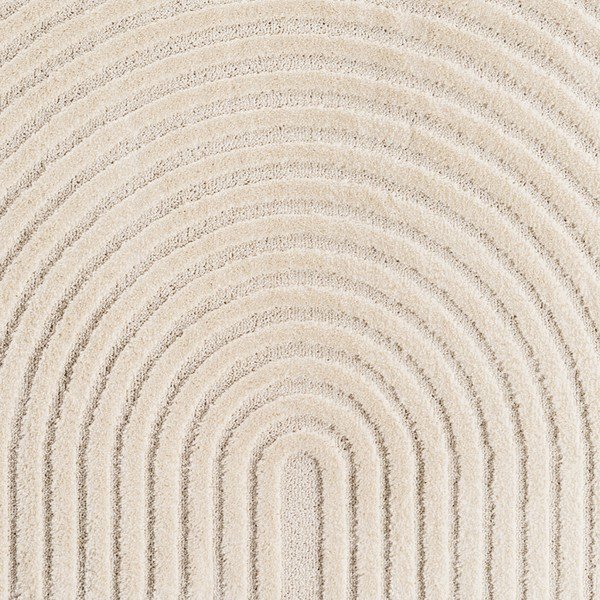 Krémový kulatý koberec s příměsí juty ø 80 cm Art 1122 – Ayyildiz Carpets-image-2