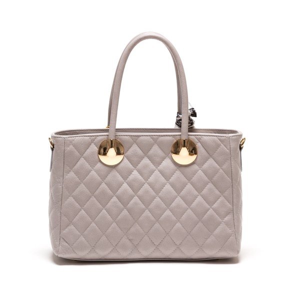 Kožená kabelka Carla Ferreri 2003 Grigio-image-2