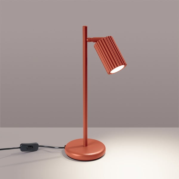 Stolní lampa v cihlové barvě (výška 43 cm) Gleam – Sollux-image-2