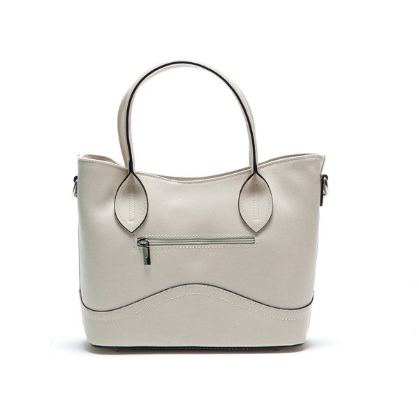 Kožená kabelka Anna Luchini 435 Beige-image-2