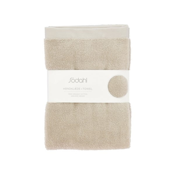 Béžová froté bavlněná osuška 70x140 cm Comfort – Södahl-image-3