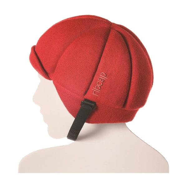 Čepice s ochrannými prvky Ribcap Jackson Red, vel. L