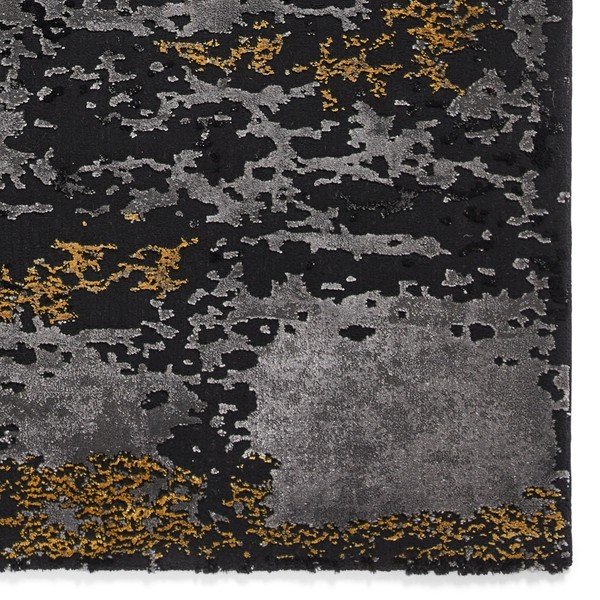 Černo-zlatý koberec 290x200 cm Craft - Think Rugs-image-3