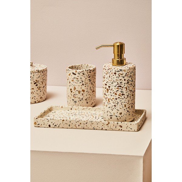 Betonový kelímek na zubní kartáčky Mozie – Premier Housewares-image-1