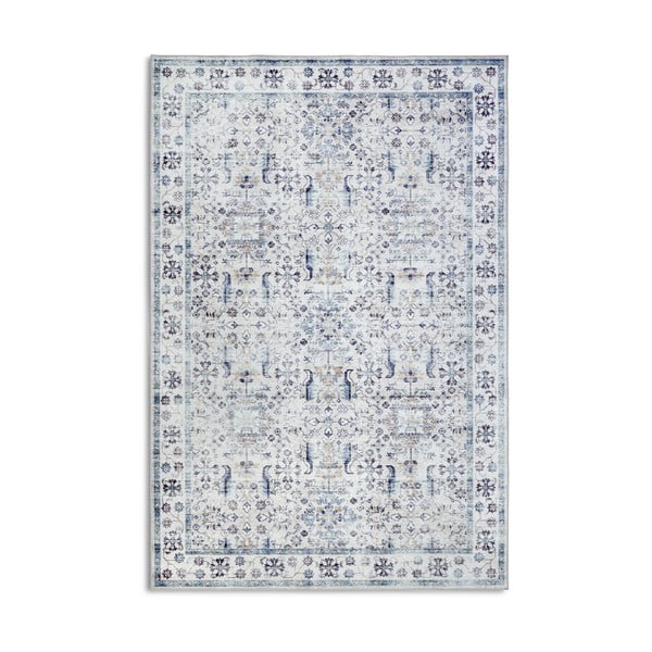 Světle modrý koberec 120x160 cm Saveh Cream Blue – Elle Decoration