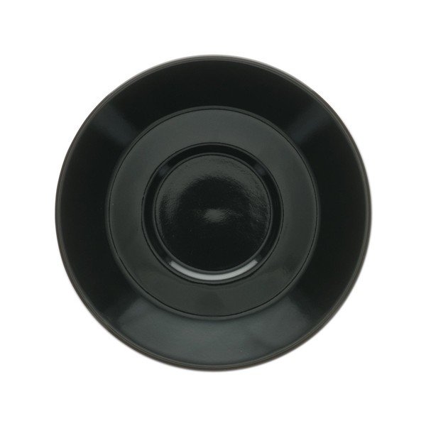 Černý porcelánový podšálek ø 16,5 cm Barista – BonBistro
