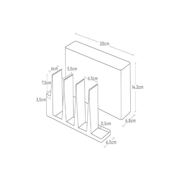 Kovový stojan na kuchyňské náčiní Tower – YAMAZAKI-image-4