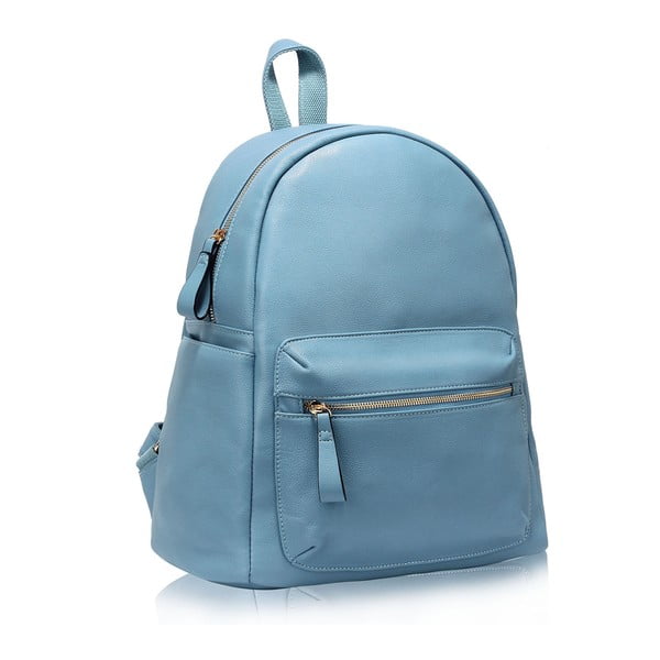 Světle modrý batoh L&S Bags Bezons