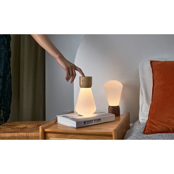 Stmívatelná stolní lampa v přírodní barvě (výška 19 cm) Pentagon – Gingko-image-2