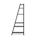 Černá knihovna 76x195 cm Delta - TemaHome