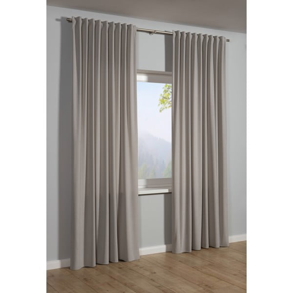 Šedý závěs 135x245 cm Kord – Sehlbach-image-1