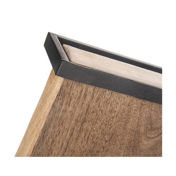 Servírovací dřevěný podnos 22x31 cm Mango – Orion-image-3