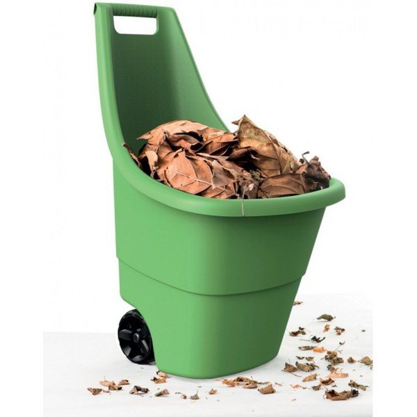 Zelený plastový zahradní koš Easy go – Keter-image-2