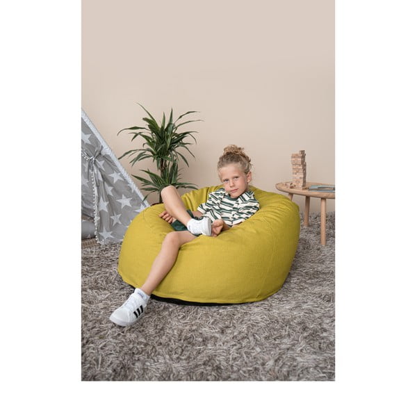 Oranžový dětský sedací vak Om 85 – SLOWDOWN-image-1