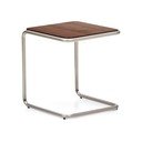 Odkládací stolek v dekoru ořechu 42x42 cm Tarsel – Kave Home