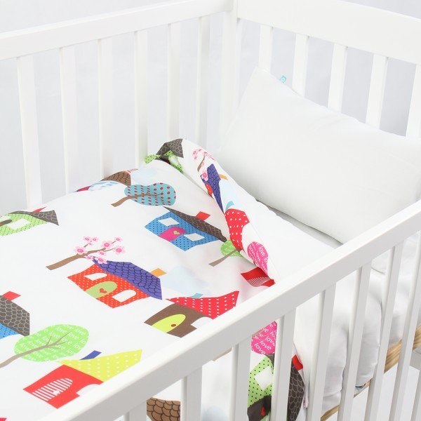 Povlak na peřinu a polštář Mr. Fox Happy Homes, 100 x 120 cm-image-1