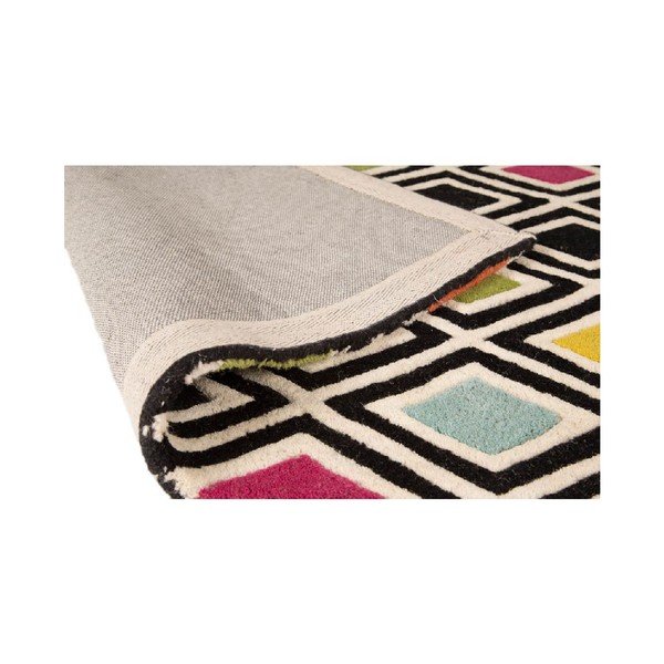 Vlněný koberec Flair Rugs Diamond, 80 x 150 cm-image-2