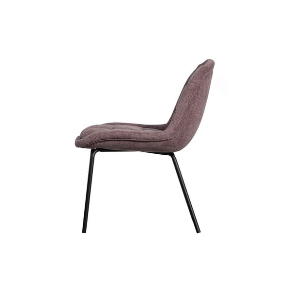 Sametové jídelní židle v levandulové barvě v sadě 2 ks Crate – BePureHome-image-2