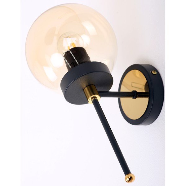 Nástěnné svítidlo ve zlato-černé barvě ø 15 cm Tokyo – Squid Lighting-image-2