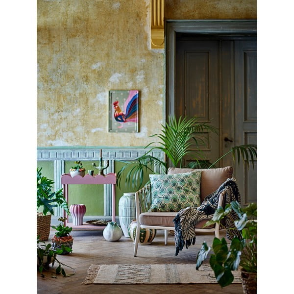 Růžový konzolový stolek z borovicového dřeva 40x60 cm Isola – Bloomingville-image-3