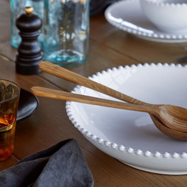 Bílá kameninová mísa na těstoviny Costa Nova Pearl, ⌀ 34 cm-image-2