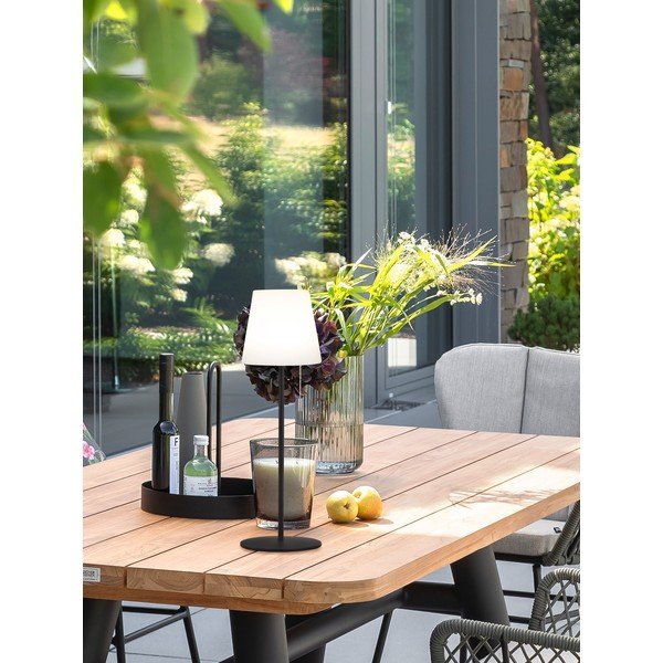 Zelená stmívatelná LED stolní lampa na dálkové ovládání (výška 38 cm) Talent – Fischer & Honsel-image-1