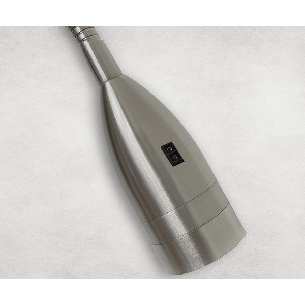 Kovové LED stmívatelné bodové svítidlo ve stříbrné barvě Sten – Fischer & Honsel-image-2