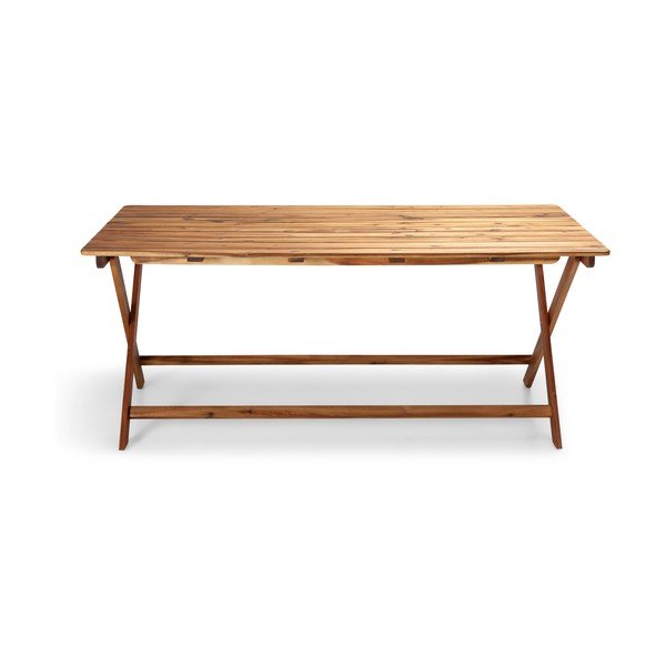 Zahradní stůl z akáciového dřeva Bonami Essentials Natur, 171 x 88 cm-image-2