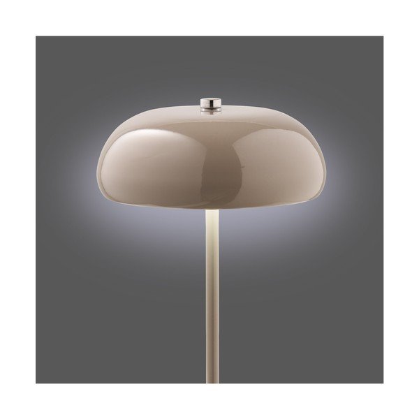 Taupe kovová LED stolní lampa (výška 23 cm) Margate – House Nordic-image-4