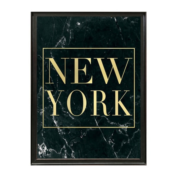 Plakát v rámu Deluxe New York, 70 x 50 cm
