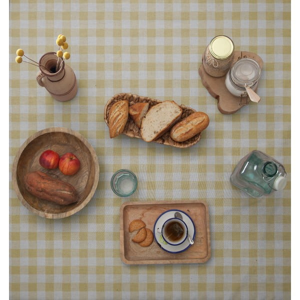 Ubrus Really Nice Things Yellow Vichy, 140 x 200 cm-image-2