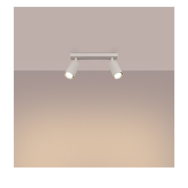 Krémové bodové svítidlo 6x30 cm Etna – Sollux-image-2