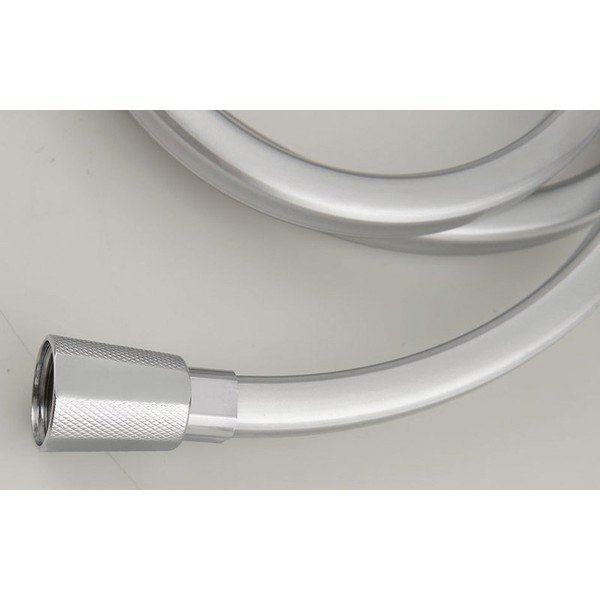 Plastová sprchová hadice ve stříbrné barvě Quadroflex – Sapho-image-1