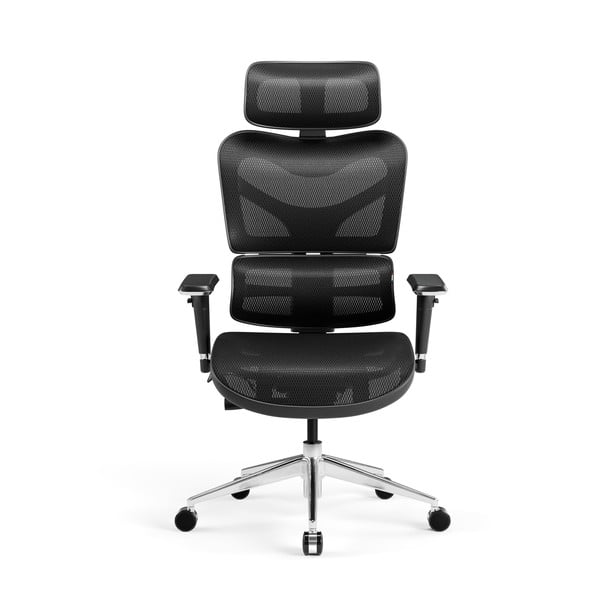 Černá kancelářská židle V-Commander – Diablo Chairs-image-2