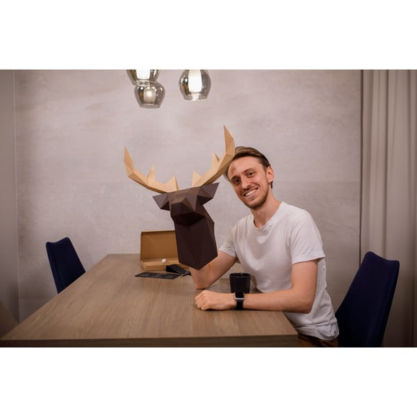 Kreativní sada pro skládání z papíru Papertime Hnědý Jelen-image-4