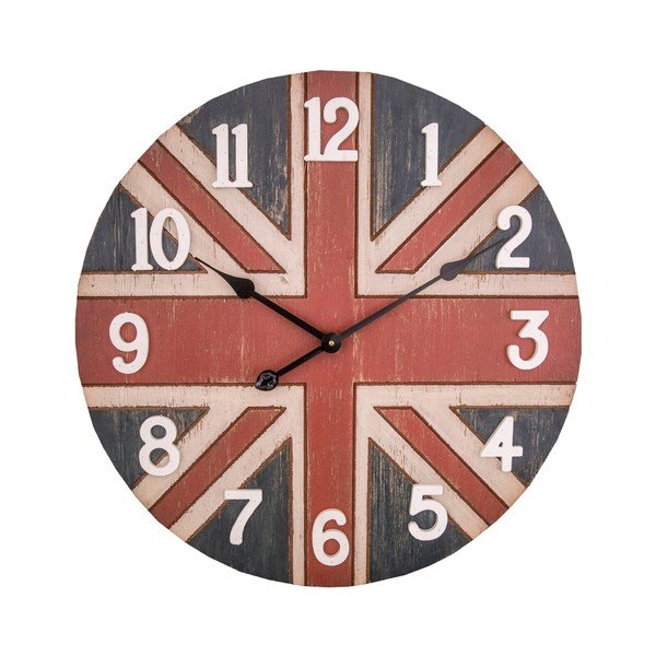 Nástěnné hodiny Antic Line British, ⌀ 60 cm