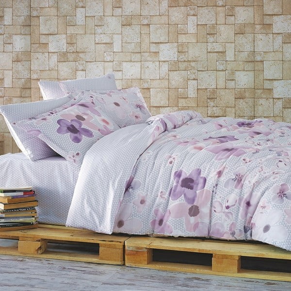 Povlečení s prostěradlem Saskia, 200x220 cm