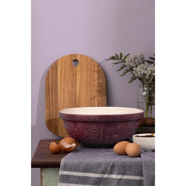 Tmavě fialová keramická mísa ø 26 cm In The Meadow – Mason Cash-image-1