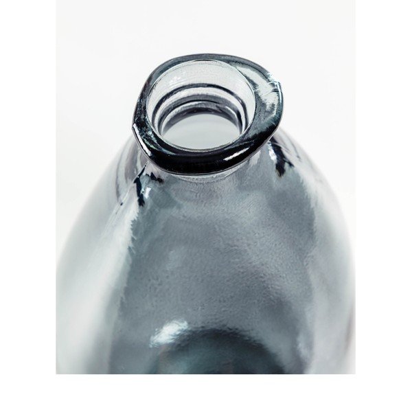 Modrá váza z recyklovaného  skla (výška 36 cm) Brenna – Kave Home-image-2