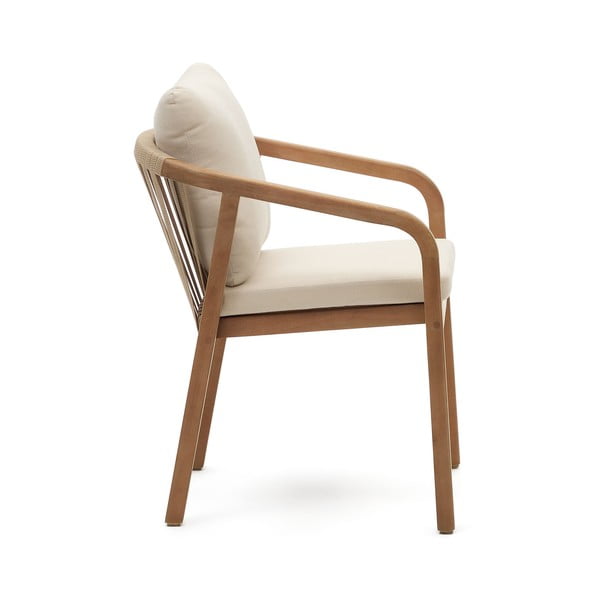 Jídelní židle v béžovo-přírodní barvě v sadě 4 ks Malaret – Kave Home-image-2