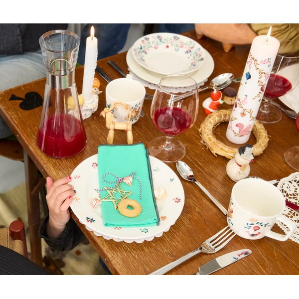 Svíčka doba hoření 56 h s vánočním motivem Grand Cru Cottage 2025 – Rosendahl-image-1