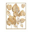 Kovová nástěnná dekorace 60x80 cm Jungle - Mauro Ferretti