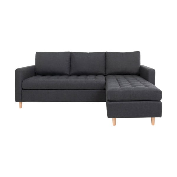 Tmavě šedá variabilní rohová pohovka House Nordic Firenze-image-1