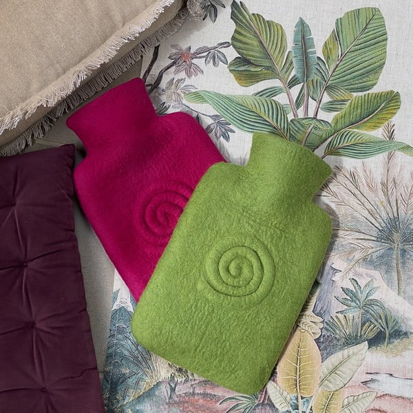 Termofor s obalem ze 100% ovčí merino vlny Classic - Hugo Frosch-image-1