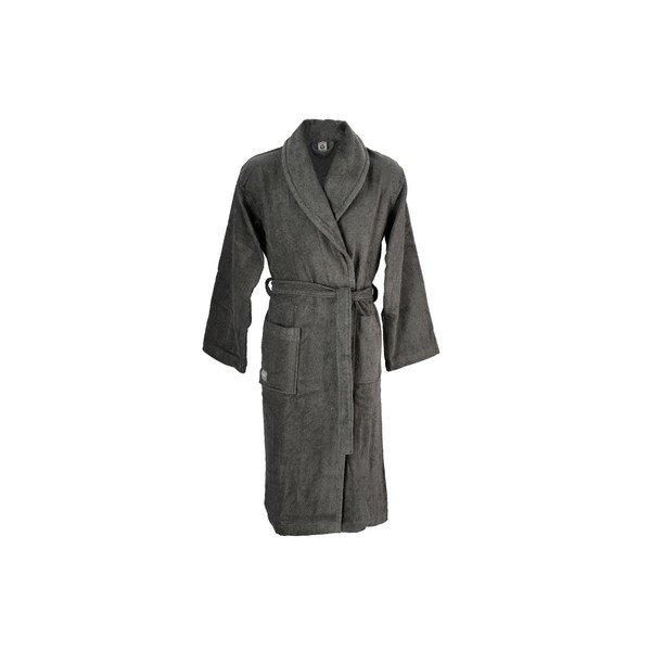 Šedý župan z organické bavlny velikost L/XL - Södahl-image-1