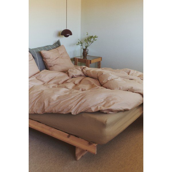 Jednolůžková postel z borovicového dřeva s roštem 120x200 cm v přírodní barvě Kanso – Karup Design-image-4