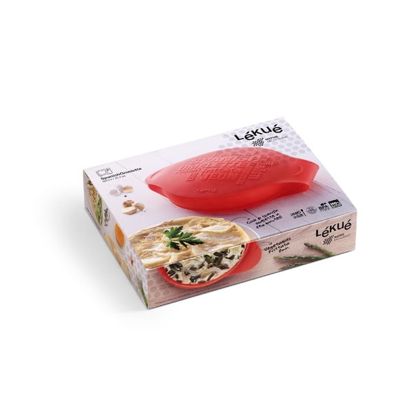 Červená silikonová forma na omeletu Lékué Spanish-image-1