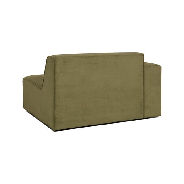 Zelený manšestrový modul pohovky (levý roh) Sting - Scandic-image-3