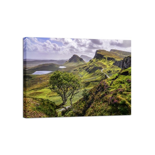 Obraz Styler Canvas Scotland Nature, 85 x 113 cm