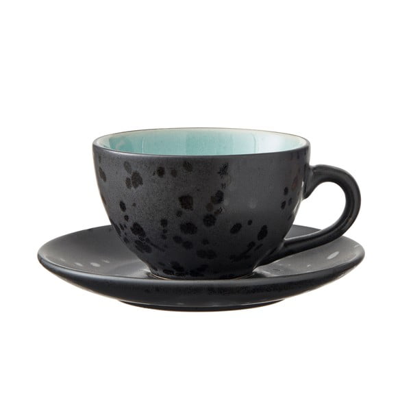 Černé/tmavě modré keramické šálky v sadě 4 ks 240 ml Gastro Black/Mix – Bitz-image-3